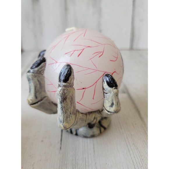 Halloween spooky eyeball candle witch hand skeleton prop decor - Picture 5 of 14